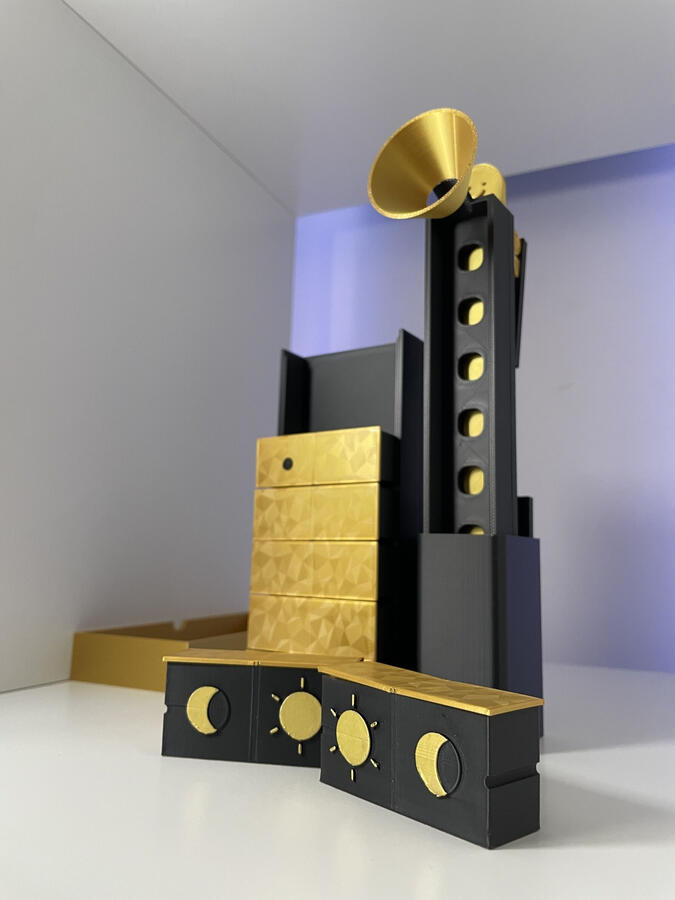 Hero Shot - Black & Gold
