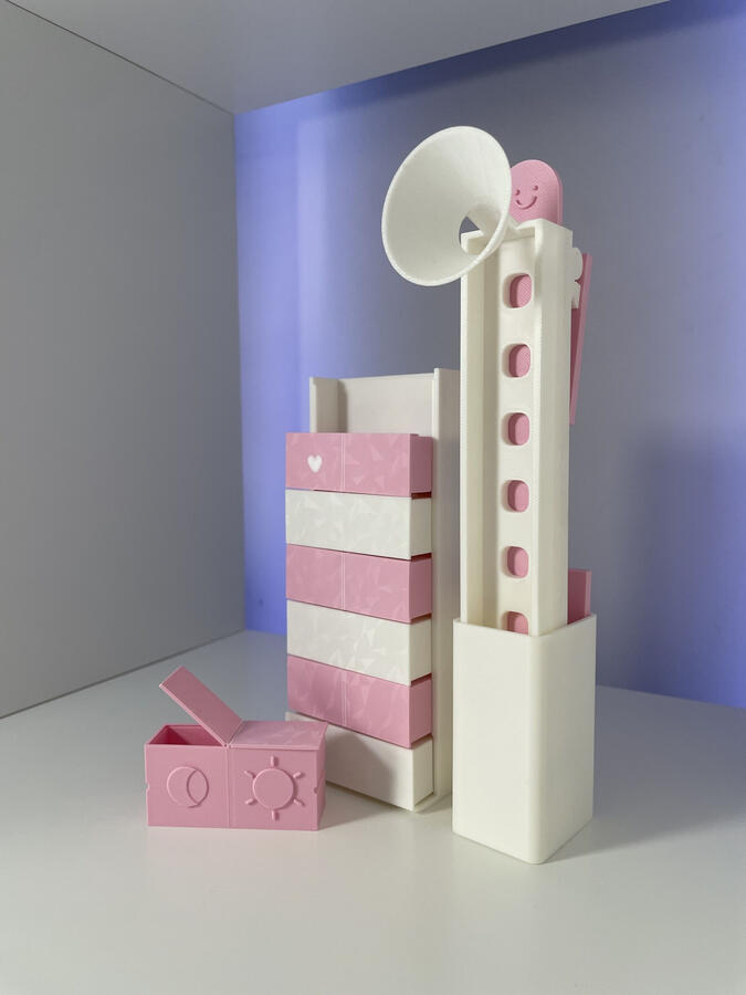 Hero Shot - Pink & White